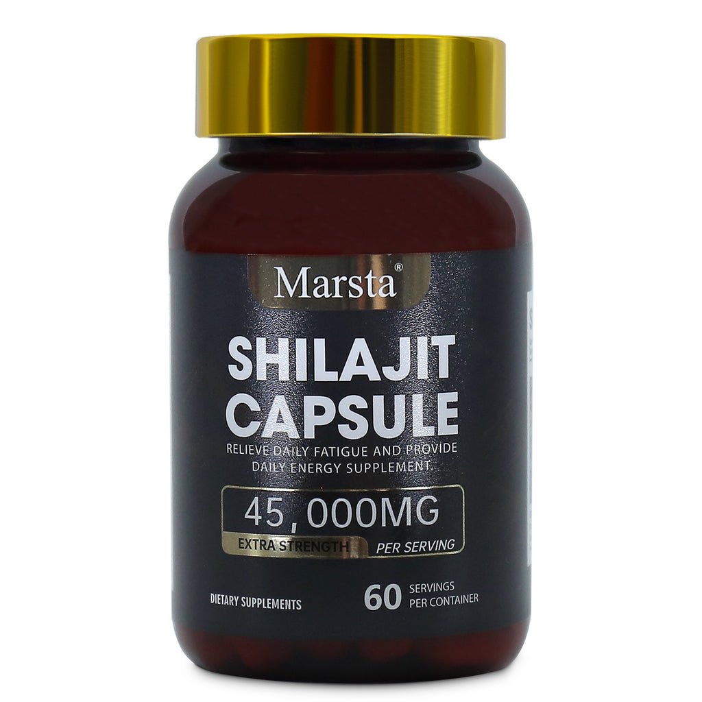 Pure Shilajit Capsules Natural Shilajit Supplements UK