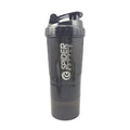 Spider Sports Shaker Bottle Whey Protein Powder Mixing Bottle, Sports Nutrition Protein Shaker Fitness Water Bottle With Three-layers