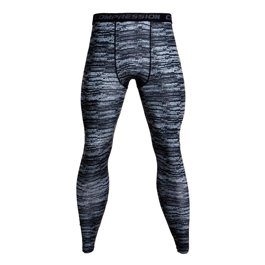 Mens Camo Gym/Weightlifting Compression Pants Fit Wear Jogging Leggings