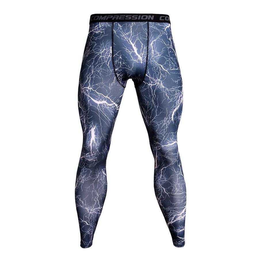 Mens Camo Gym/Weightlifting Compression Pants Fit Wear Jogging Leggings