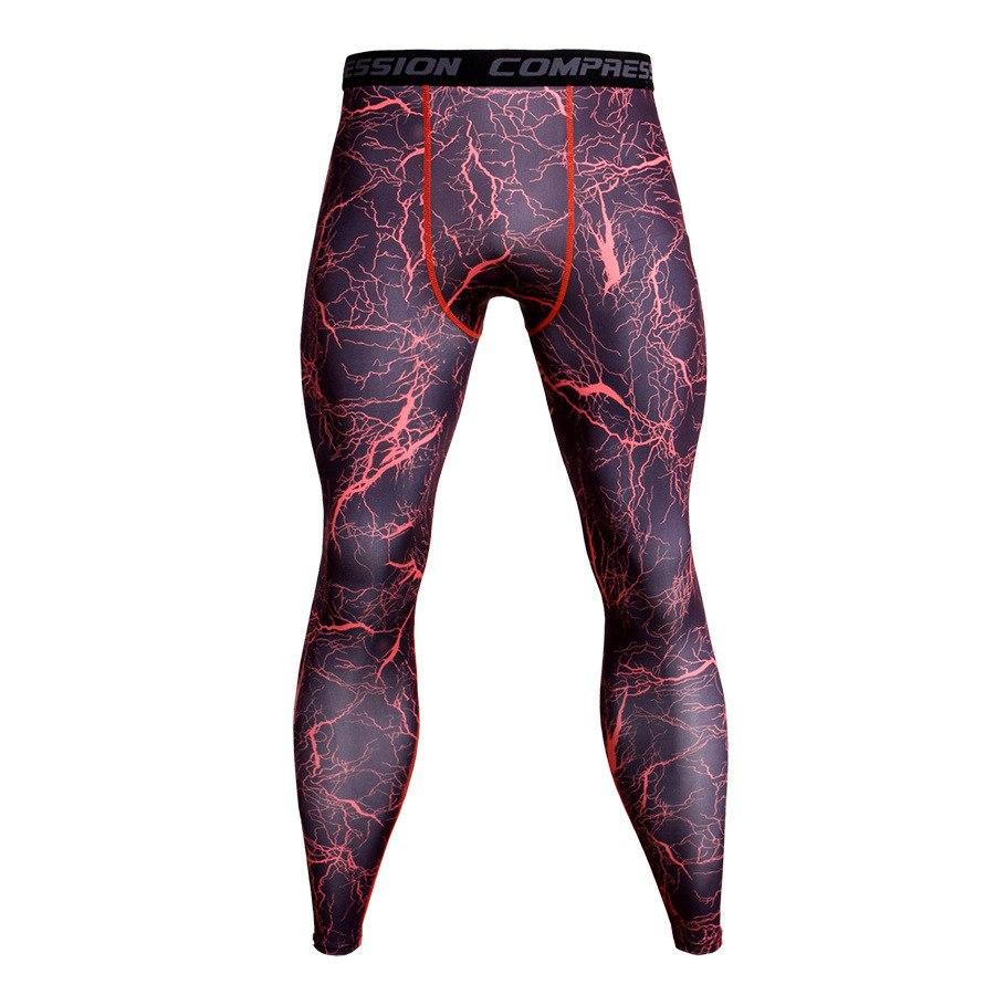 Mens Camo Gym/Weightlifting Compression Pants Fit Wear Jogging Leggings